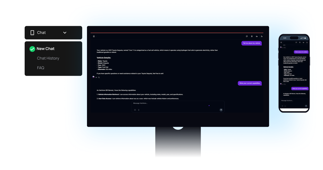 Vechtron AI Chat Interface